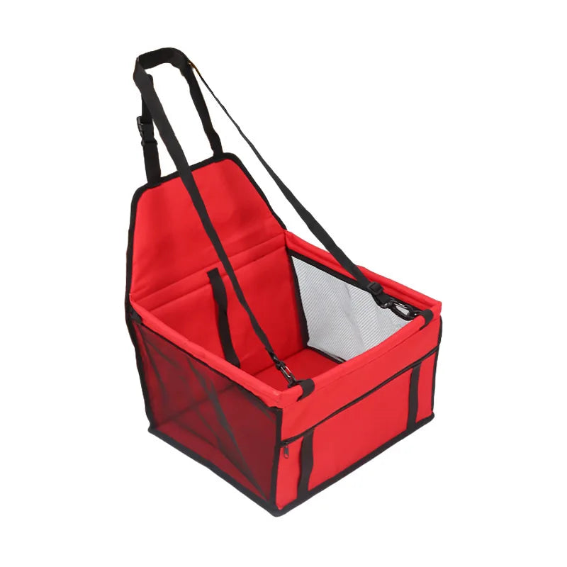 🚗🐾 PawBloom™ Foldable Pet Car Seat Booster