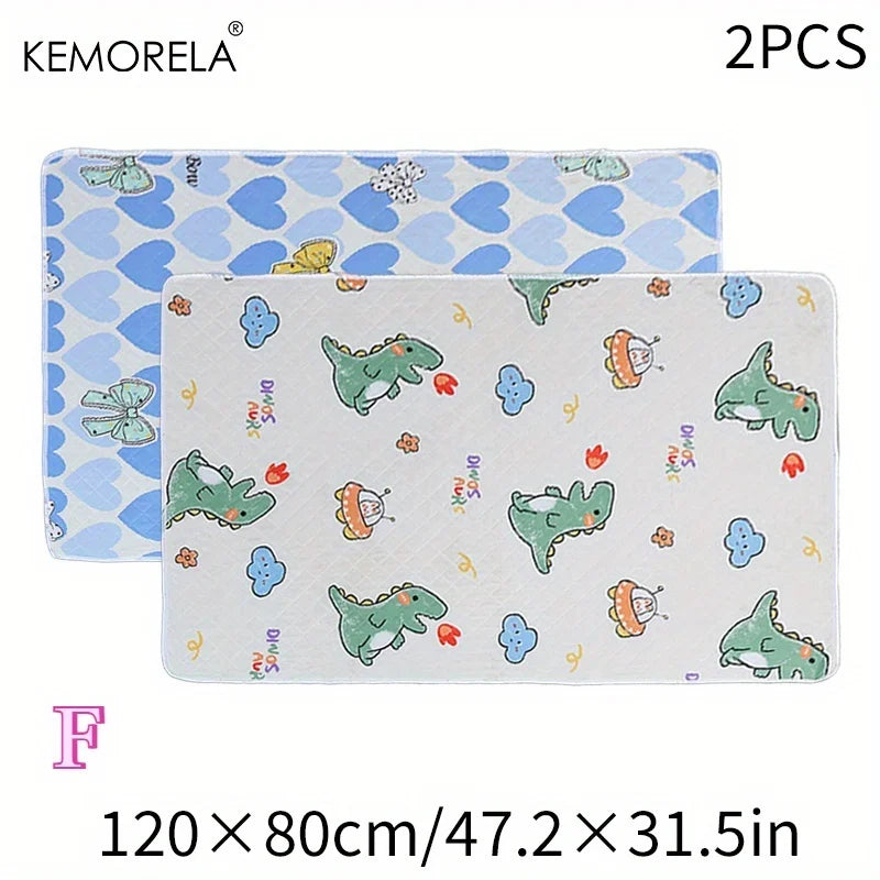 🐾 PawBloom™ Reusable Training Pee Pads (2-Pack)