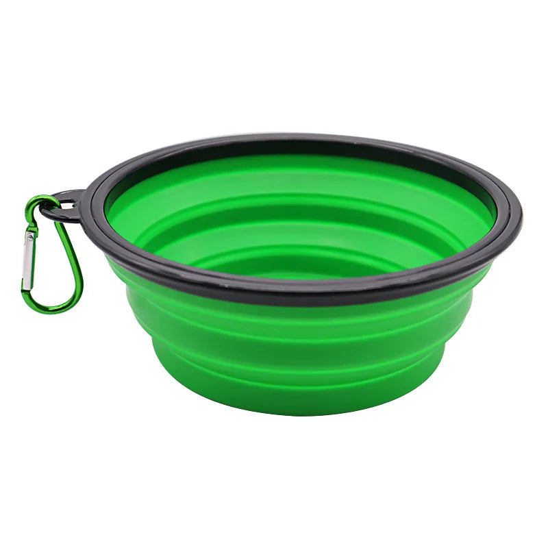 🐾 Pawline™ Collapsible Travel Pet Bowl