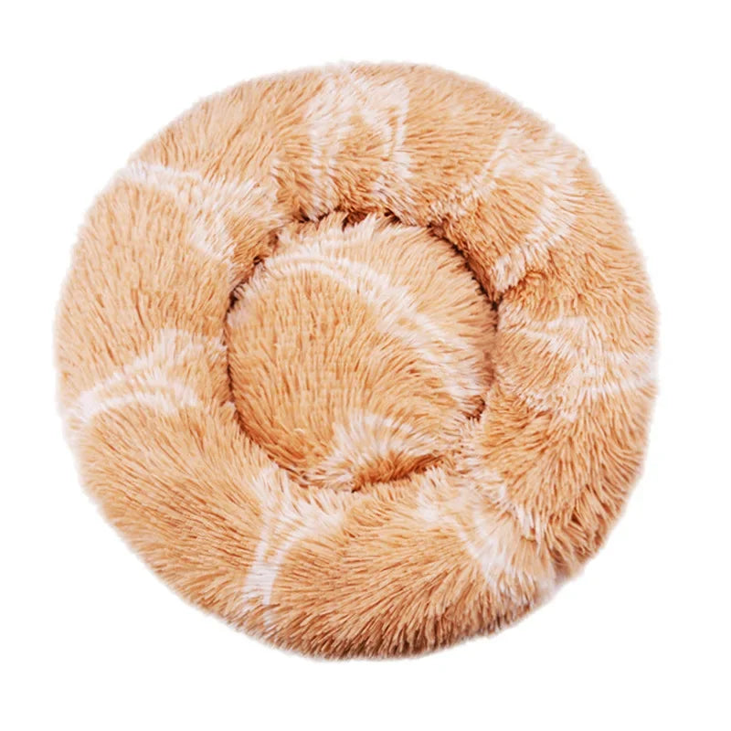 🐾 Pawline™ Calming Plush Pet Bed
