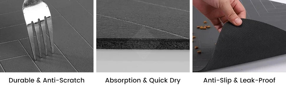 🐾 PawBloom™ Absorbent Feeding Mat
