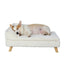 🛋️ PawBloom™ Nordic Elevated Pet Sofa Bed