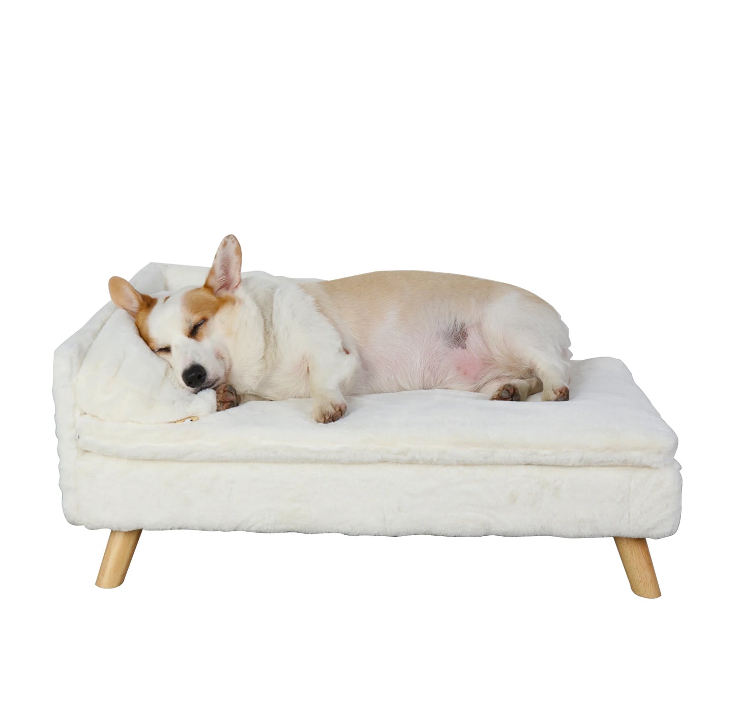 🛋️ PawBloom™ Nordic Elevated Pet Sofa Bed