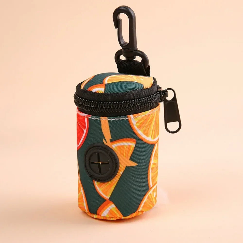 🌸 PawBloom™ Hangable Zipper Poop Bag Dispenser