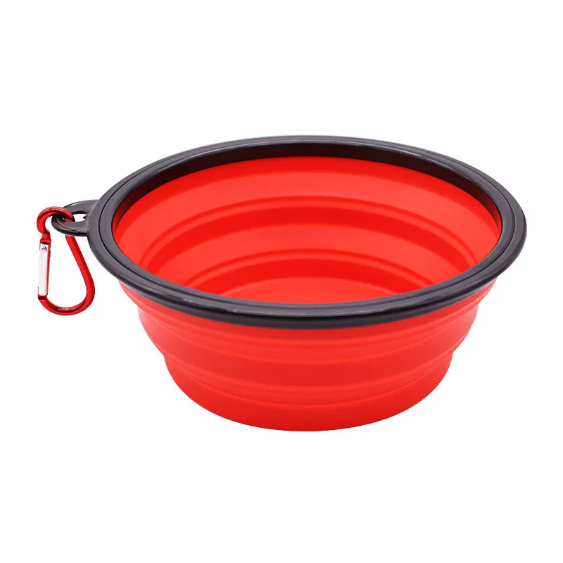 🐾 PawBloom™ Collapsible Travel Pet Bowl