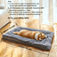 🐾 PawBloom™ UltraSoft Crate Sofa Pet Bed