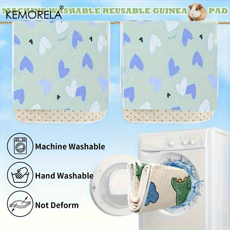 🐾 PawBloom™ Reusable Training Pee Pads (2-Pack)
