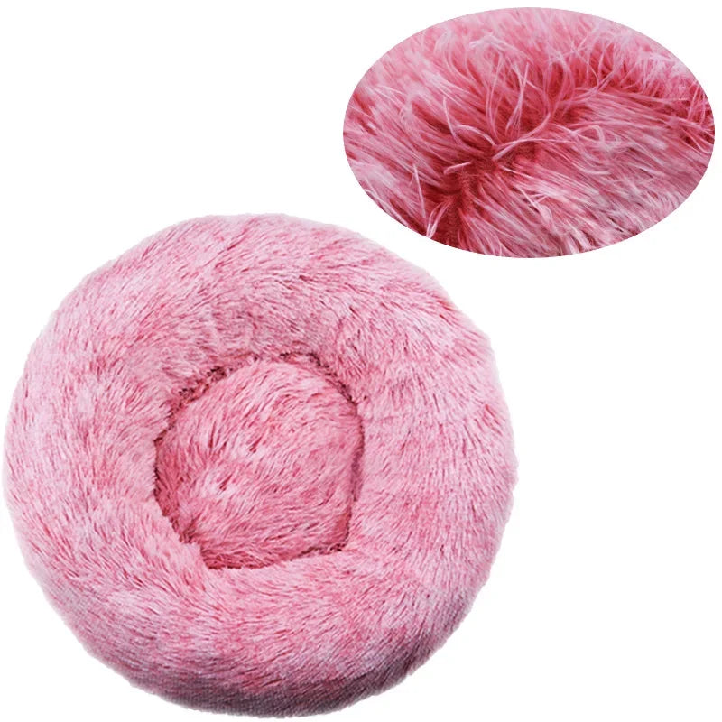 🐾 Pawline™ Calming Plush Pet Bed