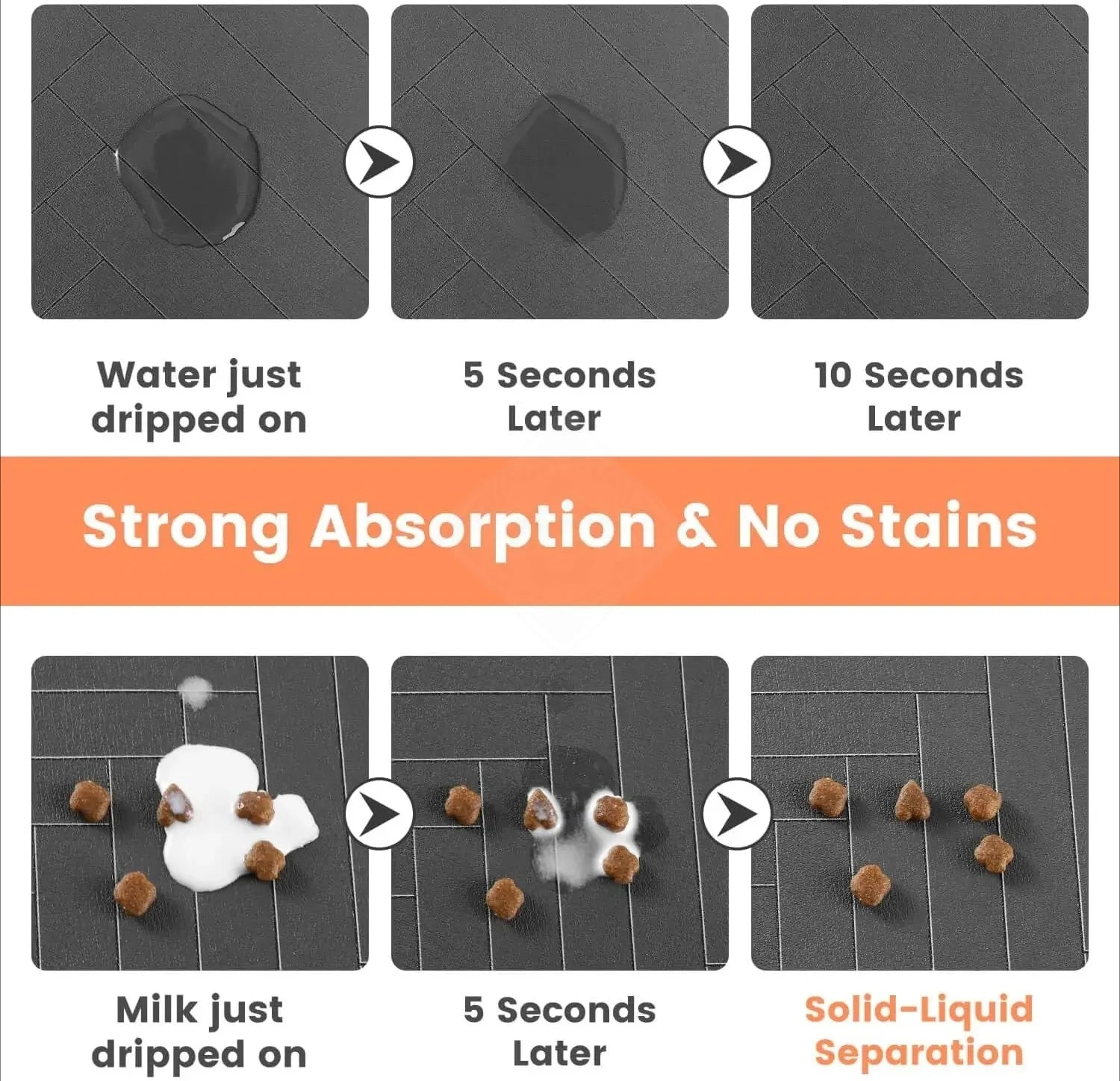 🐾 PawBloom™ Absorbent Feeding Mat