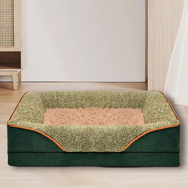 🐾 PawBloom™ Oversized Cozy Sofa Pet Bed