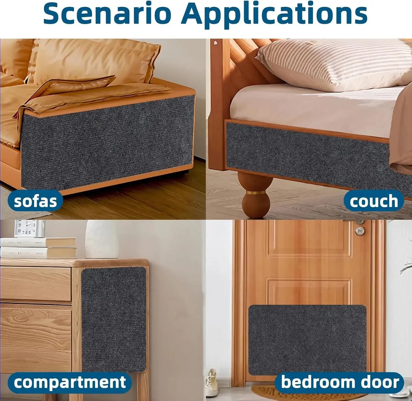 🐾 PawBloom™ Furniture Guard Scratch Mat