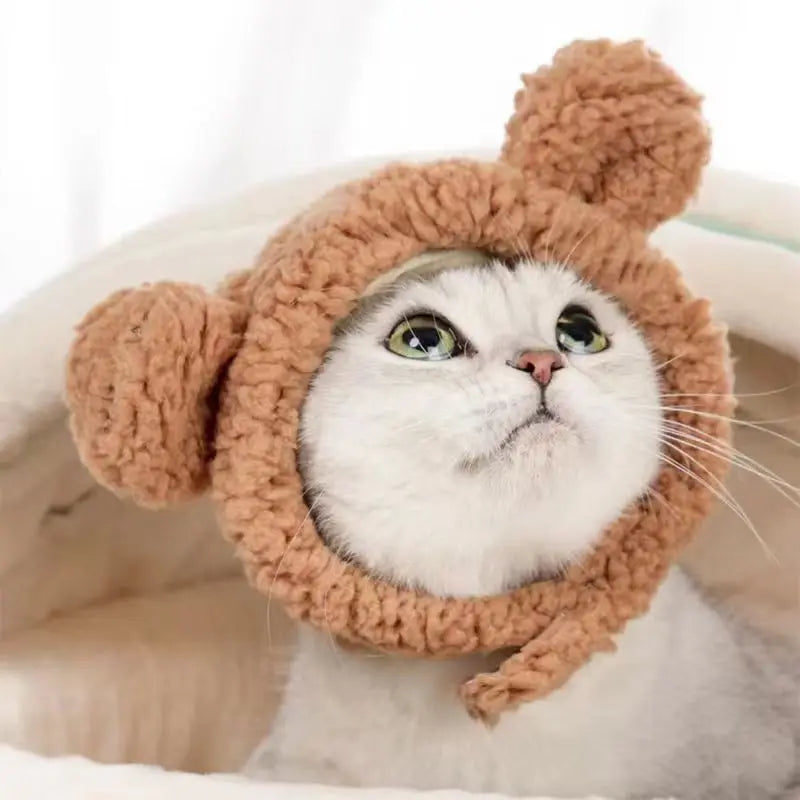 🐻🐰 PawBloom™ Cozy Critter Pet Hoodie