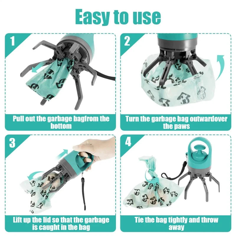🐾 Pawline™ No-Touch Claw Scooper