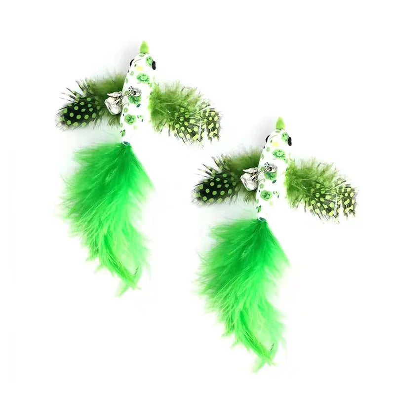 🐦🐾 PawBloom™ Interactive Bird Teaser Toy