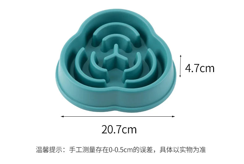 🐾 PawBloom™ Anti-Choke Slow Feed Bowl