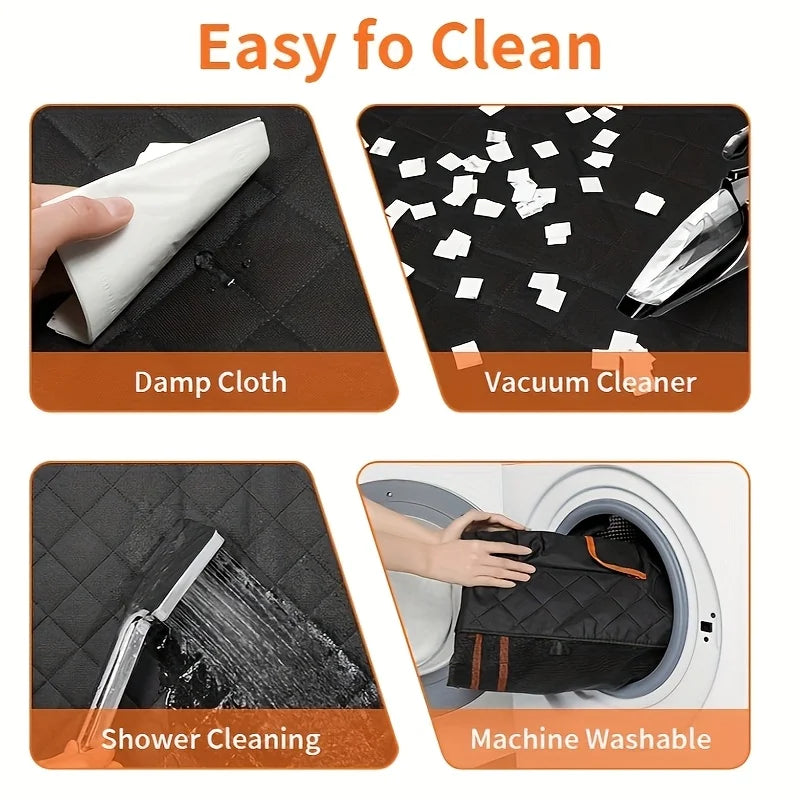 🚗 PawBloom™ Heavy-Duty Dog Car Seat Cover