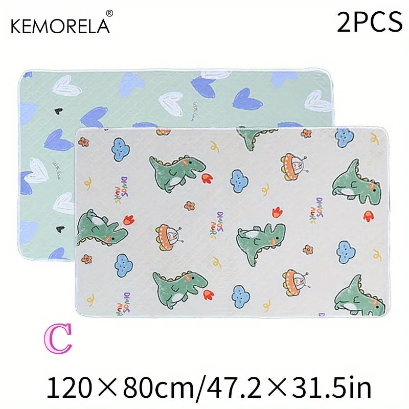 🐾 PawBloom™ Reusable Training Pee Pads (2-Pack)