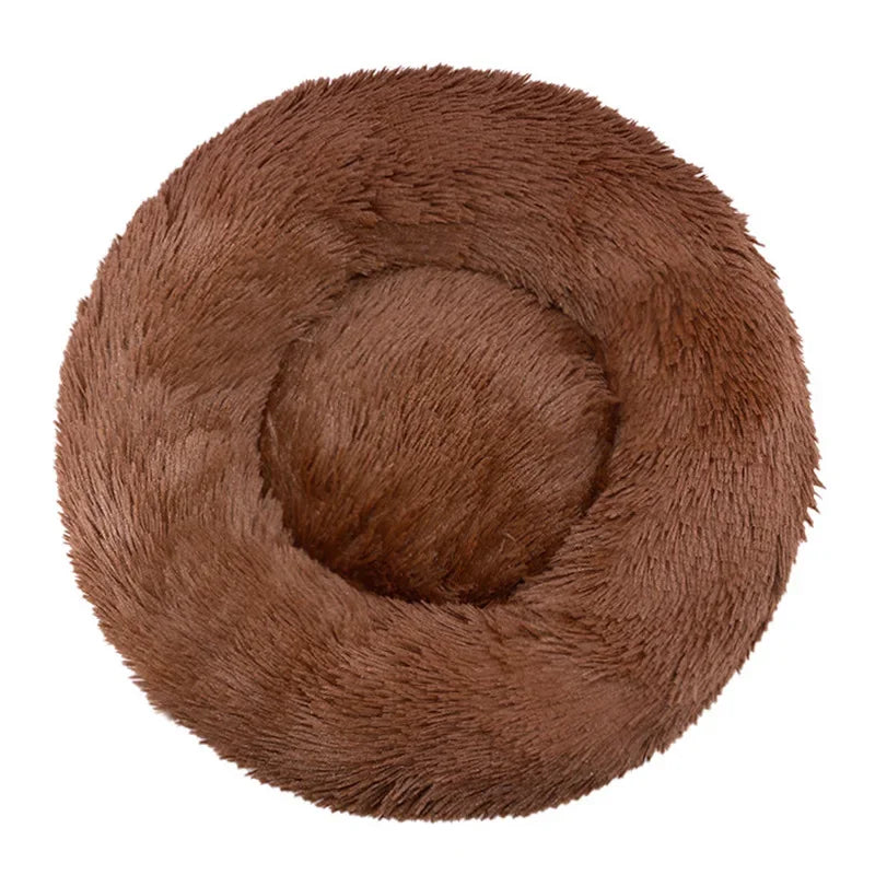 🐾 Pawline™ Calming Plush Pet Bed