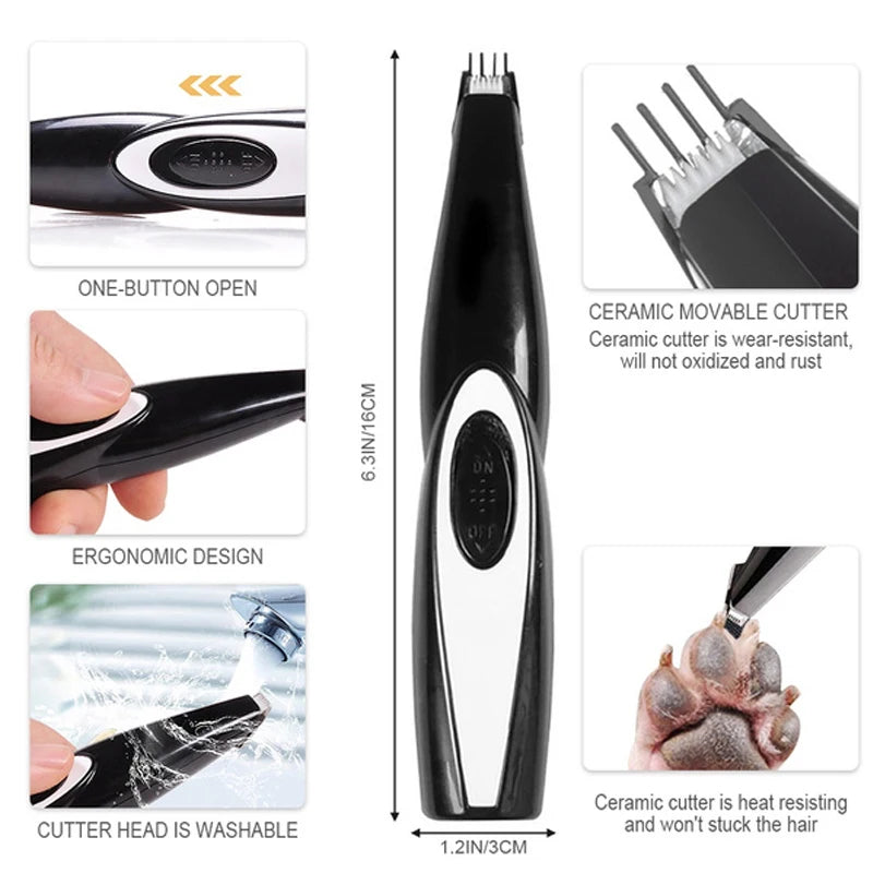 ✂️ PawBloom™ ProPet Rechargeable Grooming Clipper