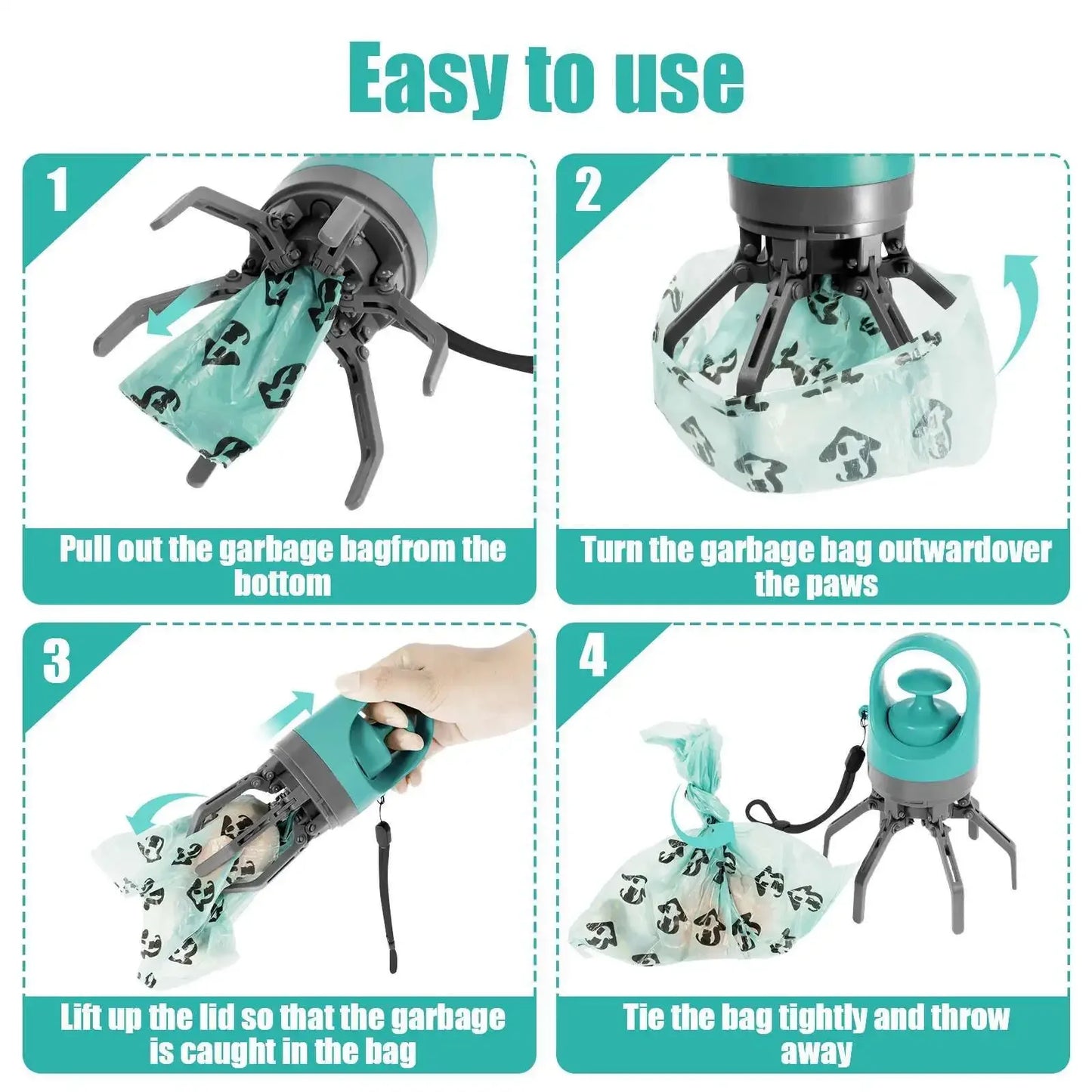 🐾 Pawline™ No-Touch Claw Scooper