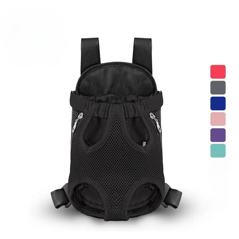 🎒 PawBloom™ Breathable Pet Carrier Backpack