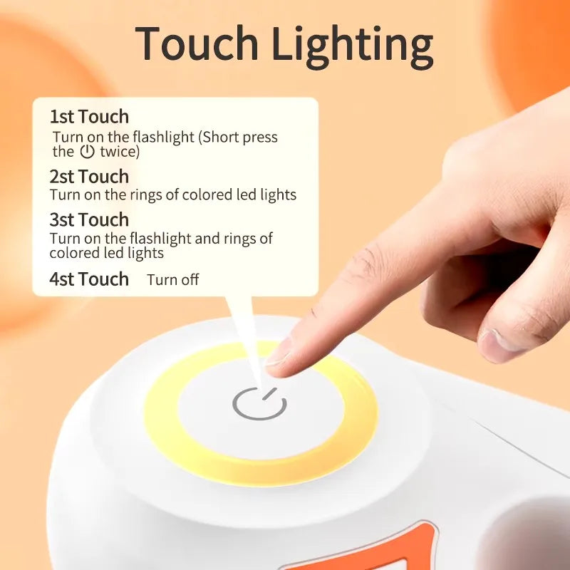 🐾 PawBloom™ LED Retractable Dog Leash (5M)