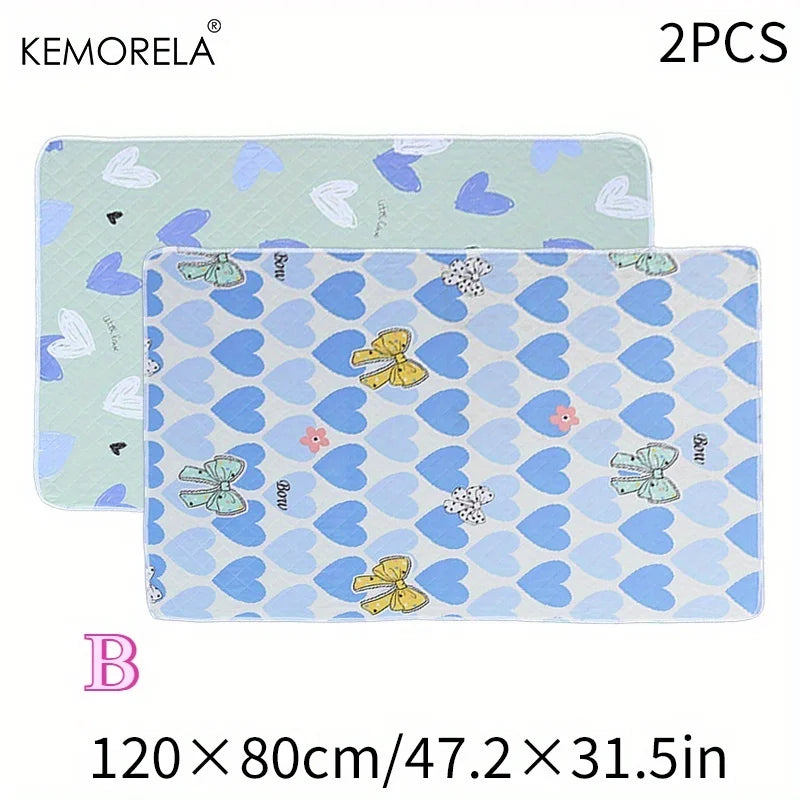 🐾 PawBloom™ Reusable Training Pee Pads (2-Pack)