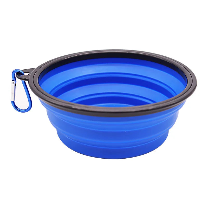 🐾 PawBloom™ Collapsible Travel Pet Bowl