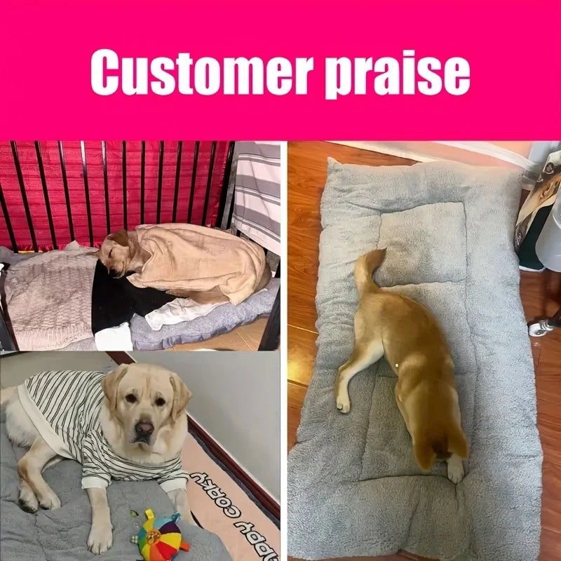 🐾 PawBloom™ UltraSoft Crate Sofa Pet Bed