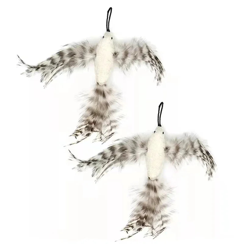 🐦🐾 PawBloom™ Interactive Bird Teaser Toy