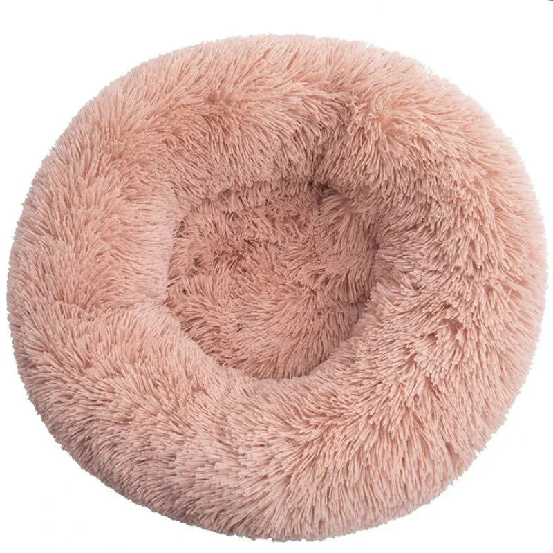 🐾 Pawline™ Calming Plush Pet Bed