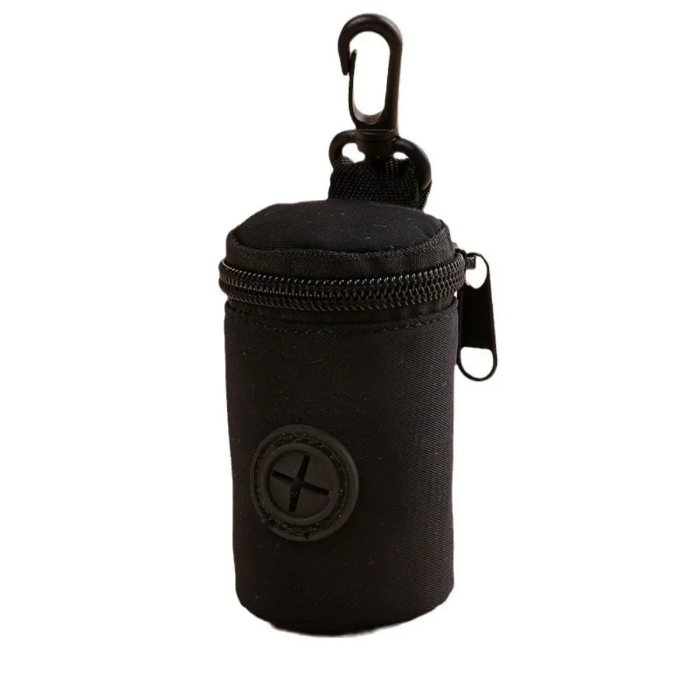 🌸 PawBloom™ Hangable Zipper Poop Bag Dispenser