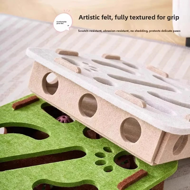 🧠🐱 PawBloom™ Interactive Puzzle Play Box