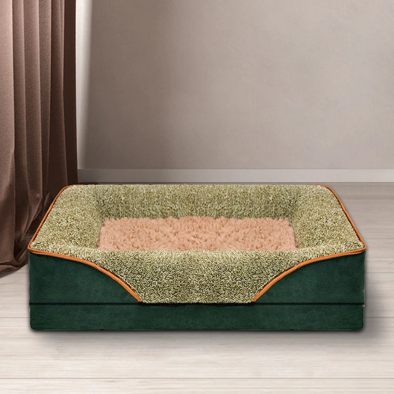 🐾 PawBloom™ Oversized Cozy Sofa Pet Bed