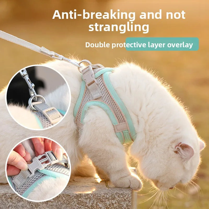 🐾 PawBloom™ AirFit Reflective Harness