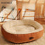 🐾 Pawline™ Plush Oval Pet Bed