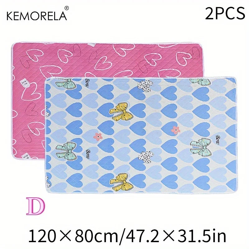 🐾 PawBloom™ Reusable Training Pee Pads (2-Pack)