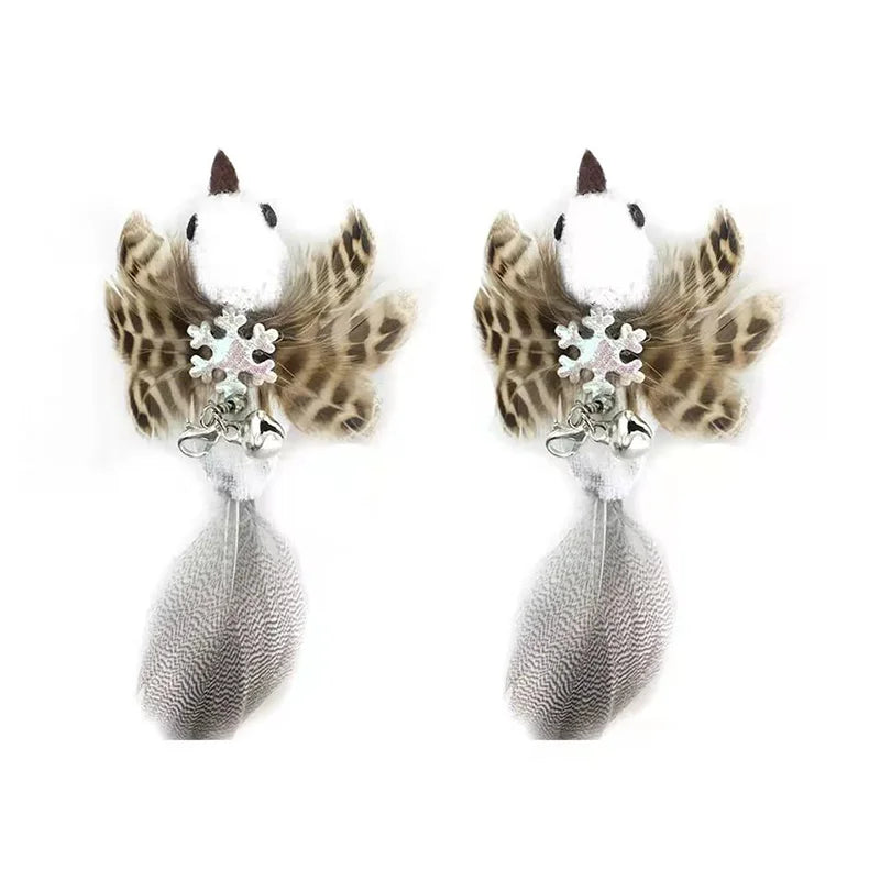 🐦🐾 PawBloom™ Interactive Bird Teaser Toy