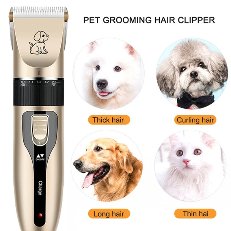 ✂️ PawBloom™ ProPet Rechargeable Grooming Clipper