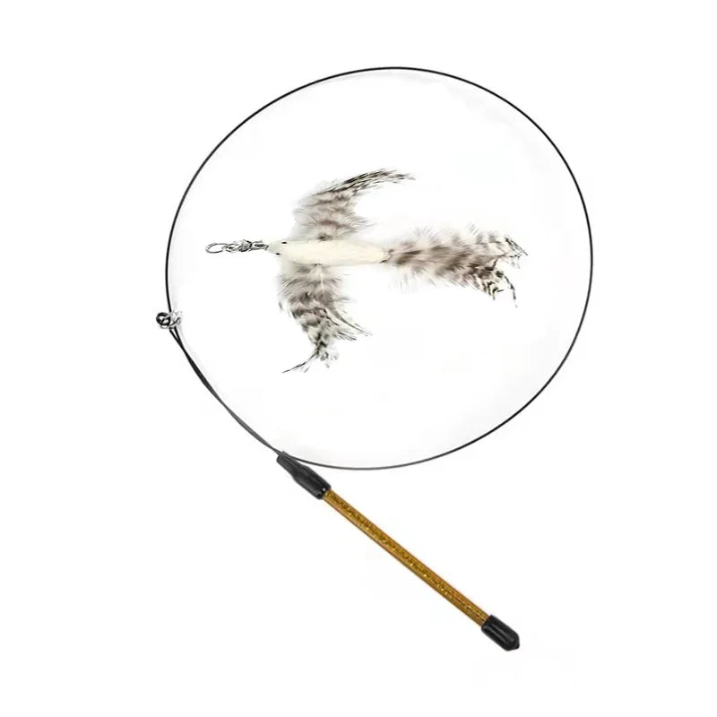 🐦🐾 PawBloom™ Interactive Bird Teaser Toy