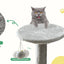 🐱🌿 PawBloom™ 44” Multi-Level Cat Tree Tower