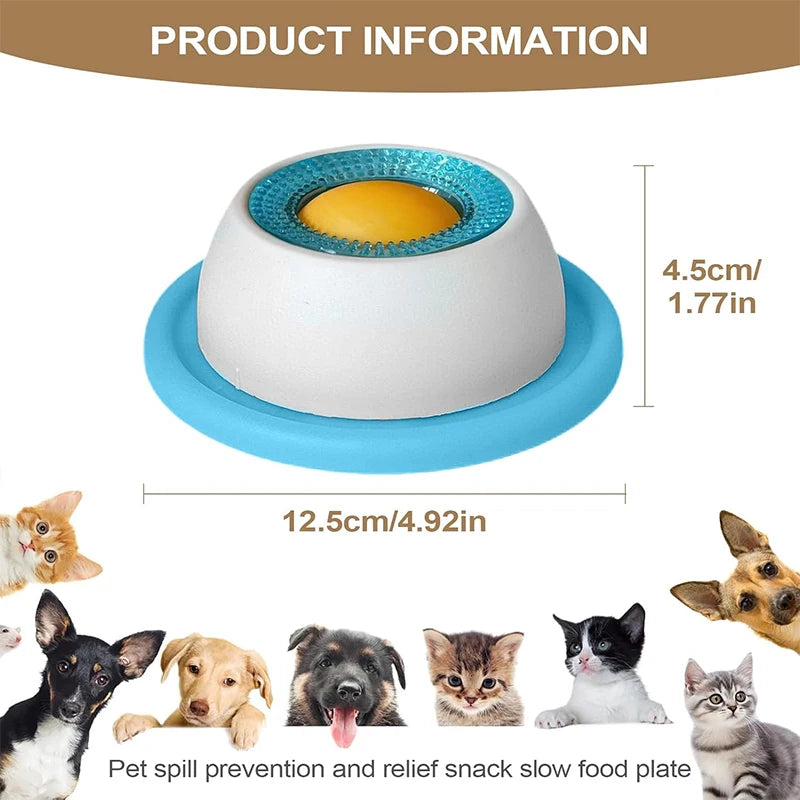 🐾 PawBloom™ Anti-Spill Lick Plate