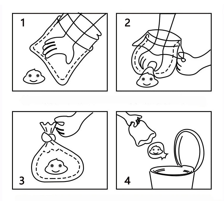 🦴 BoneBuddy™ Clip-On Waste Bag Dispenser