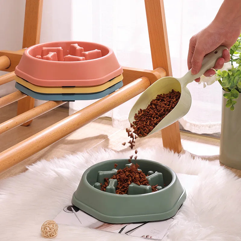 🐾 PawBloom™ Anti-Choke Slow Feed Bowl