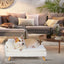 🛋️ PawBloom™ Nordic Elevated Pet Sofa Bed