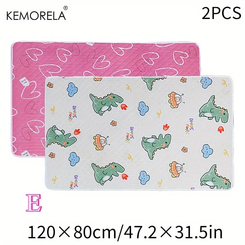 🐾 PawBloom™ Reusable Training Pee Pads (2-Pack)