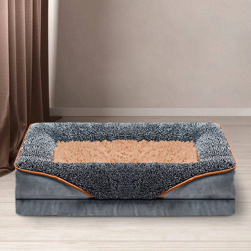 🐾 PawBloom™ Oversized Cozy Sofa Pet Bed