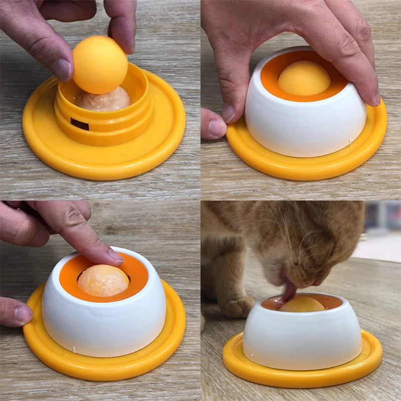 🐾 PawBloom™ Anti-Spill Lick Plate
