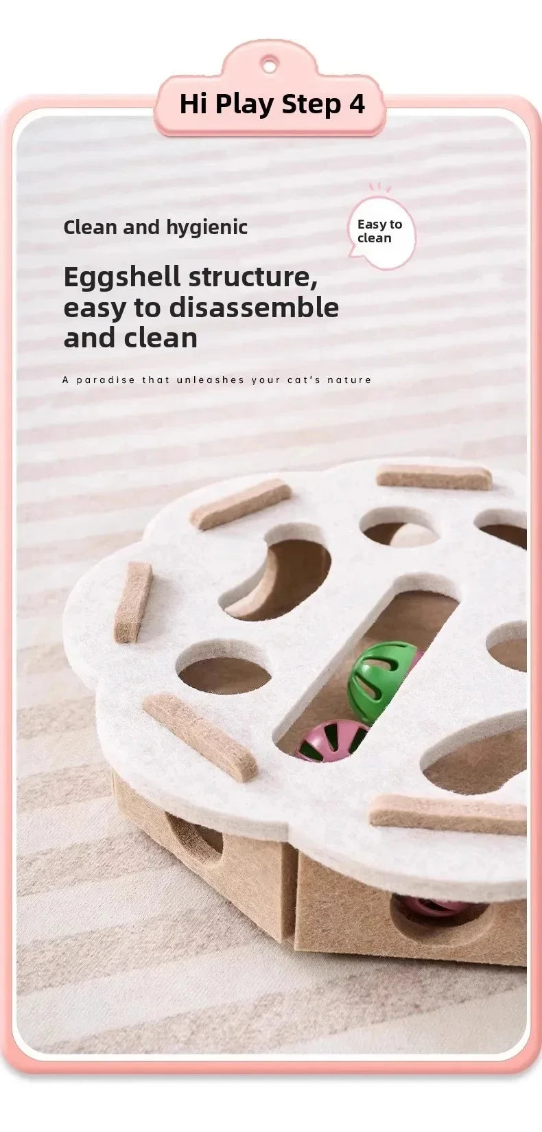 🧠🐱 PawBloom™ Interactive Puzzle Play Box