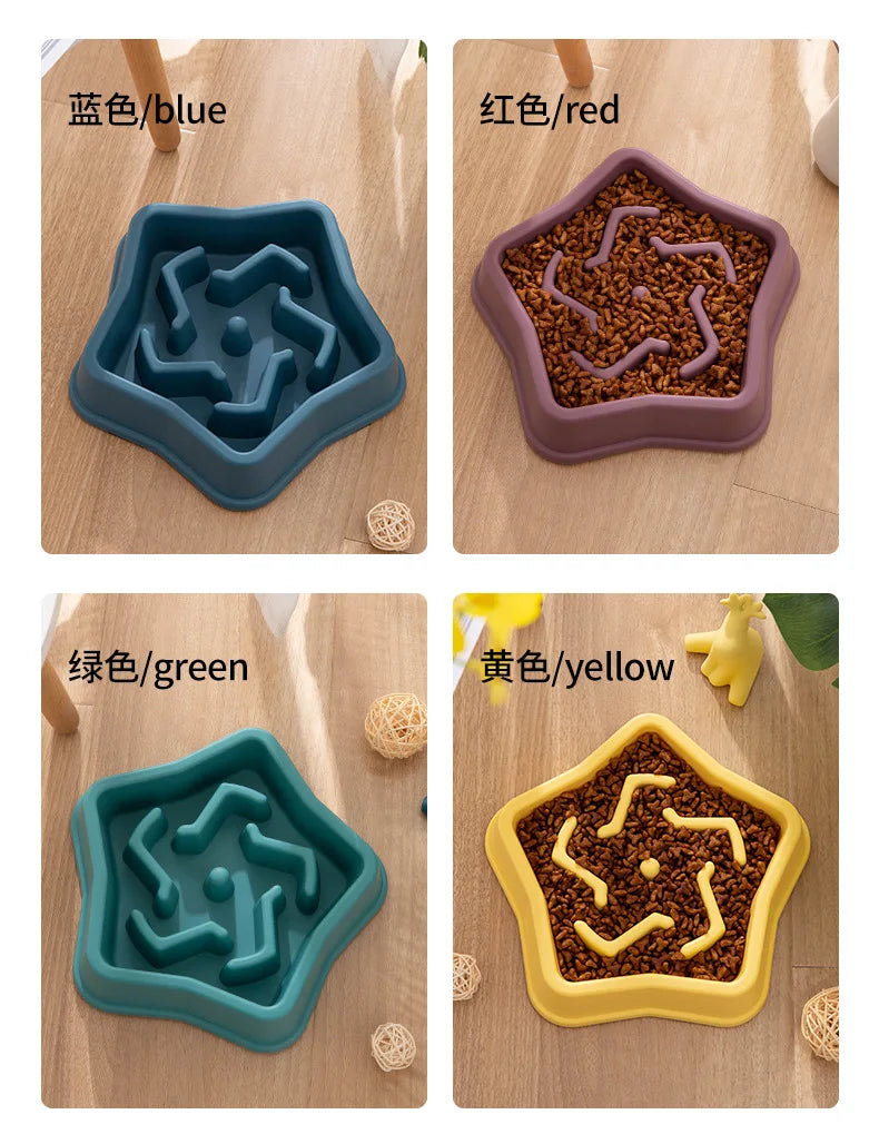 🐾 PawBloom™ Anti-Choke Slow Feed Bowl